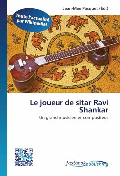 Le joueur de sitar Ravi Shankar