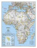 National Geographic Map Africa, Planokarte