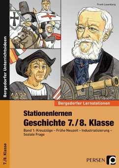 Stationenlernen Geschichte 7./8. Klasse - Band 1 - Lauenburg, Frank;Kingerske, Dirk