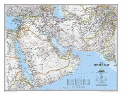 National Geographic Middle East Wall Map - Classic (30.25 X 23.5 In) - National Geographic Maps