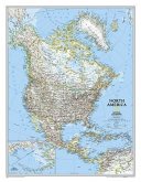 National Geographic Map North America, Planokarte