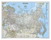 National Geographic Map Russia, Planokarte