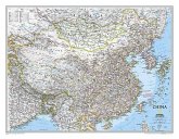 National Geographic Map China, Planokarte National Geographic Map China, Planokarte