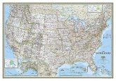 National Geographic Map USA Classic, Planokarte National Geographic Map USA Classic, Planokarte