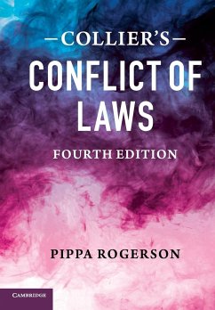 Collier's Conflict of Laws - Rogerson, Pippa (University of Cambridge)