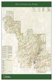 National Geographic Zion National Park Wall Map (24 X 36 In)