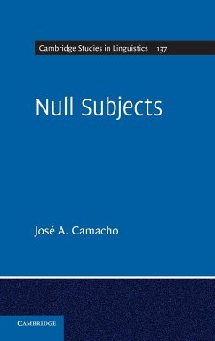 Null Subjects - Camacho, Jose; Camacho, Josae