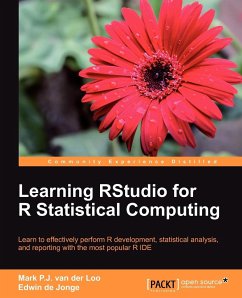 Learning Rstudio for R Statistical Computing - Loo, Mark van der; De Jonge, Edwin