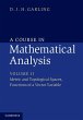 A Course in Mathematical Analysis - Bild 1