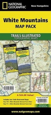 White Mountain National Forest [Map Pack Bundle] - National Geographic Maps