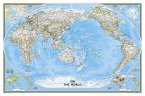 National Geographic Map Classic World, Pacific Centered, Planokarte