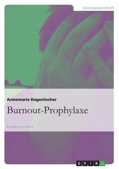 Burnout-Prophylaxe