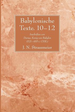 Babylonische Texte. 10-12