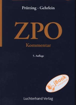 ZPO, Kommentar ZPO, Kommentar