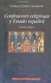 Confesiones religiosas y Estado español : régimen jurídico