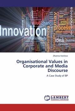 Organisational Values in Corporate and Media Discourse - Vavilova, Zhanna