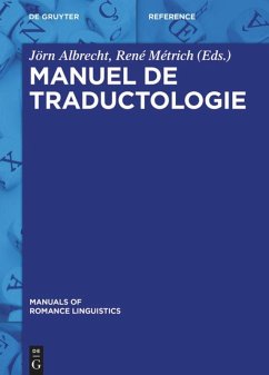 Manuel de traductologie