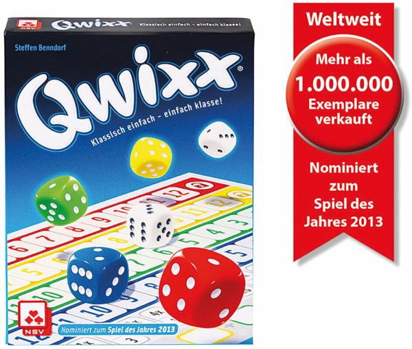 Qwixx (Spiel) - Jetzt portofrei bei bücher.de bestellen