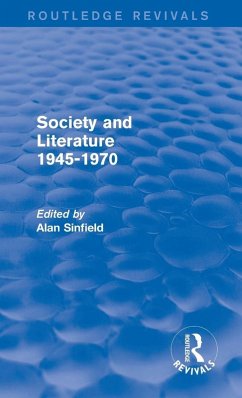 Cover Society and Literature 1945-1970 (Routledge Revivals)
