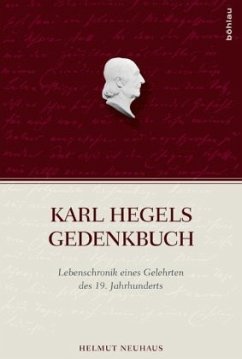 Karl Hegels Gedenkbuch - Neuhaus, Helmut