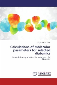 Calculations of molecular parameters for selected diatomics - Saleh, Zeyad Adnan
