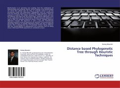 Distance based Phylogenetic Tree through Heuristic Techniques