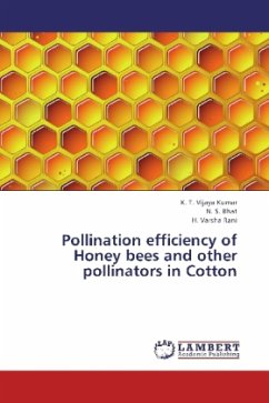 Pollination efficiency of Honey bees and other pollinators in Cotton