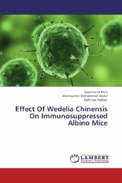 Effect Of Wedelia Chinensis On Immunosuppressed Albino Mice - Kota, Gopichand;Mohammad Abdul, Aleemuddin;Pathan, Rafikhan