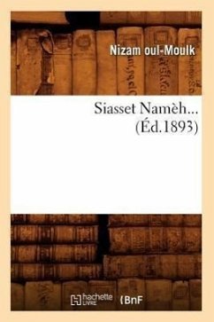 Siasset Namèh (Éd.1893) - Nizam Oul-Moulk