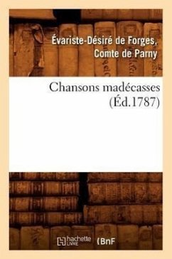 Chansons Madécasses (Éd.1787) - Sans Auteur