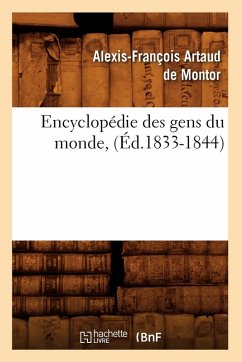 Cover Encyclopédie des gens du monde,(Éd.1833-1844)