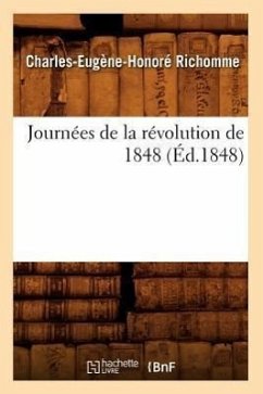 Journées de la Révolution de 1848, (Éd.1848) - Richomme, Charles-Eugène-Honoré
