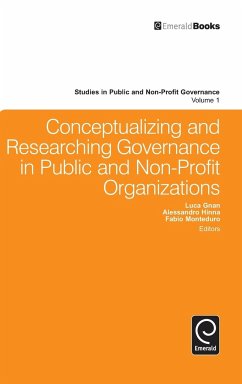 Conceptualizing and Researching Governance in Public and Non-Profit Organizations