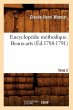 Encyclopédie Méthodique. Beaux-Arts.... - Bild 1