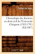Chronologie Des Docteurs En Droit Civil... - Bild 1