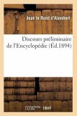 Discours Préliminaire de l'Encyclopédie (Éd.1894)