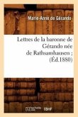 Lettres de la Baronne de Gérando Née de Rathsamhausen (Éd.1880)