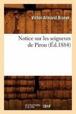 Notice Sur Les Seigneurs de Pirou (Éd.1884)