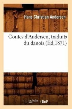Cover Contes d'Andersen, Traduits Du Danois (Éd.1871)