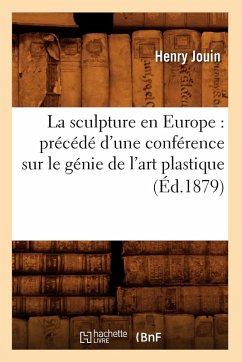 Cover La sculpture en Europe