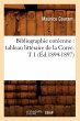 Bibliographie Coréenne: Tableau... - Bild 1