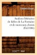 Analyses Littéraires de Fables de la... - Bild 1