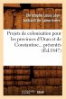 Projets de Colonisation Pour Les... - Bild 1