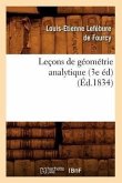 Leçons de Géométrie Analytique (3e Éd) (Éd.1834)