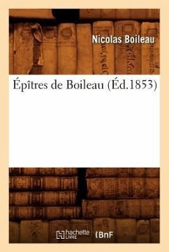 Cover Épîtres de Boileau (Éd.1853)