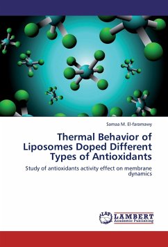 Thermal Behavior of Liposomes Doped Different Types of Antioxidants