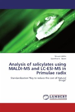 Analysis of salicylates using MALDI-MS and LC-ESI-MS in Primulae radix - Uddin, Nizam;Bonn, Günther K.