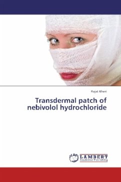 Transdermal patch of nebivolol hydrochloride