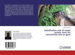 Substitution rate of sweet potato vines for concentrate mix on goat