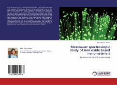 Mossbauer spectroscopic study of iron oxide based nanomaterials